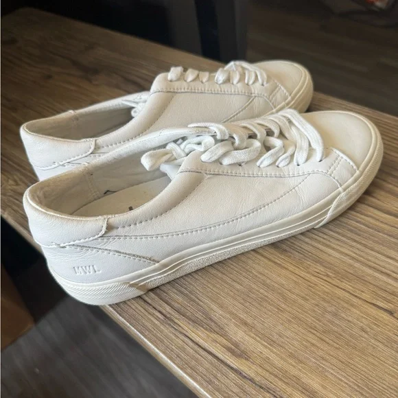 Madewell Sidewalk Low-Top Sneakers in Leather - Women's Size 7.5 Fits Like 8 - Picture 9 of 15